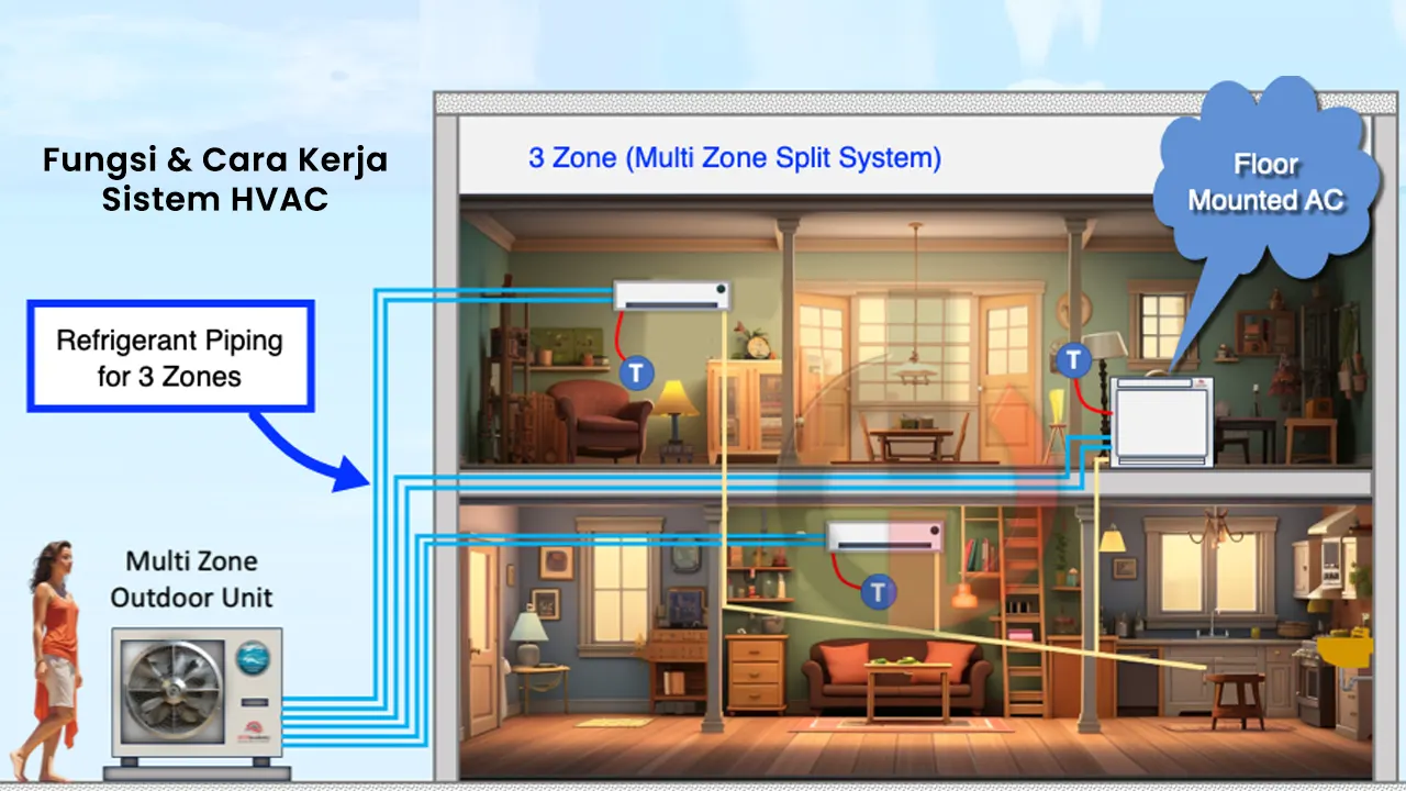 Fungsi Dan Cara Kerja Sistem HVAC
