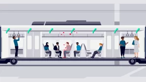 Illustration of HVAC System in Transportation