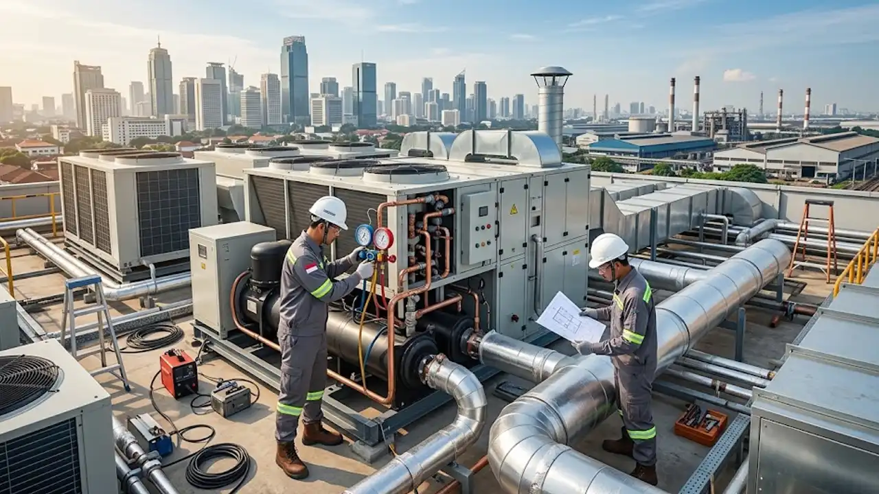 Jasa Instalasi HVAC Indonesia untuk Gedung dan Industri