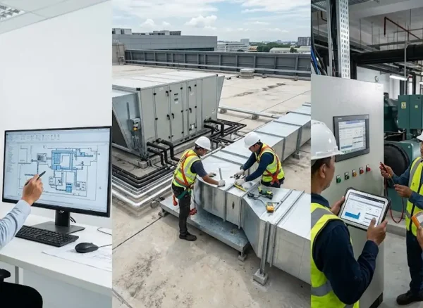 Jasa Instalasi Sistem HVAC dari Desain hingga Commissioning