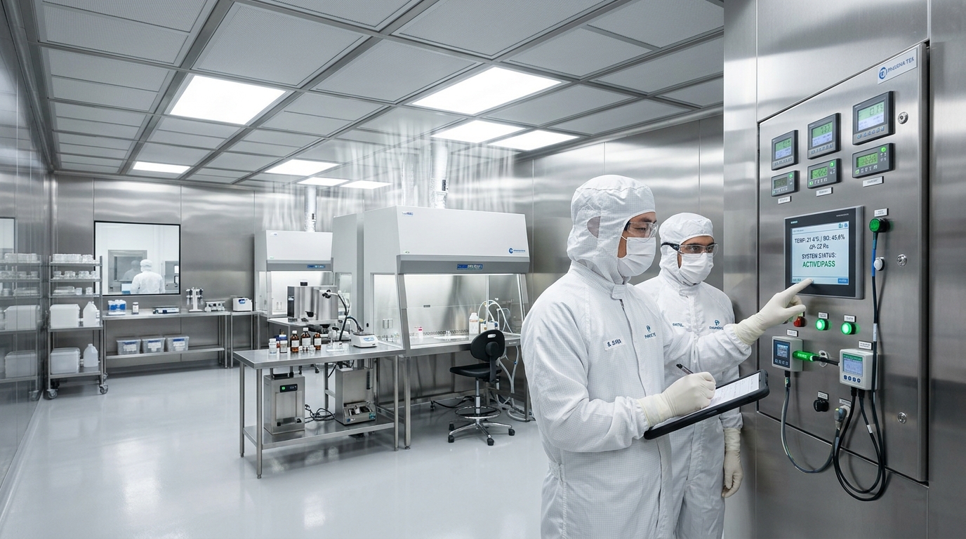 Fasilitas Cleanroom Farmasi & Rumah Sakit dengan Filter HEPA HVAC